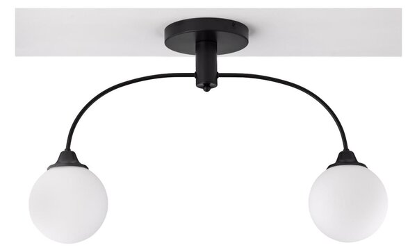 Jupiter 2170 - Lampadario a soffitto NOLA 2xE27/15W/230V nero