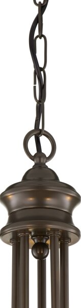Jupiter 2172 - Lampadario a catena WERONA 5xE14/11W/230V nero