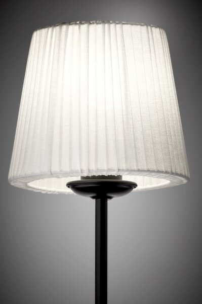 Jupiter 2178 - Lampada da terra MILO 1xE27/15W/230V nero/bianco
