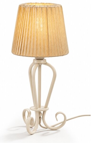 Jupiter 2201 - Lampada da tavolo ELPIS 1xE27/15W/230V beige/crema