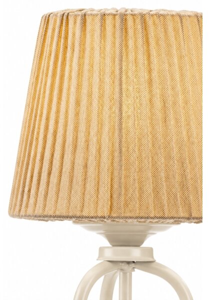 Jupiter 2201 - Lampada da tavolo ELPIS 1xE27/15W/230V beige/crema