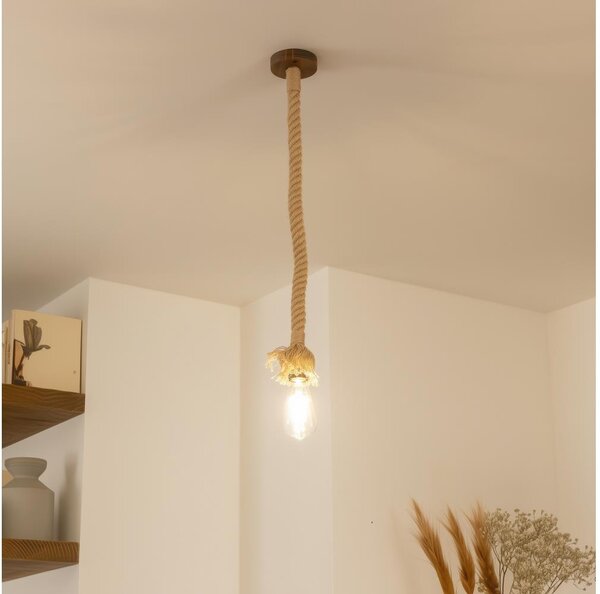 Brilagi - Lampadario a sospensione con filo KOS 1xE27/60W/230V faggio