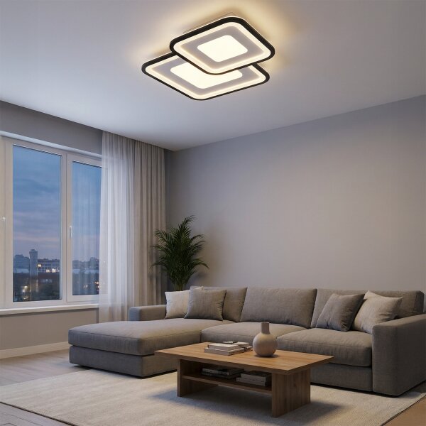 Brilagi - Plafoniera dimmerabile TANDORA LED/49W/230V 3000-6000K + telecomando