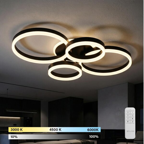 Brilagi - Plafoniera LED dimmerabile ORBITS LED/52W/230V 3000-6000K + TC