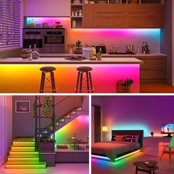 Immax NEO 07790L-LED RGB+CCT striscia LED SMART 15W 230V 3m IP65 Wi-Fi Tuya