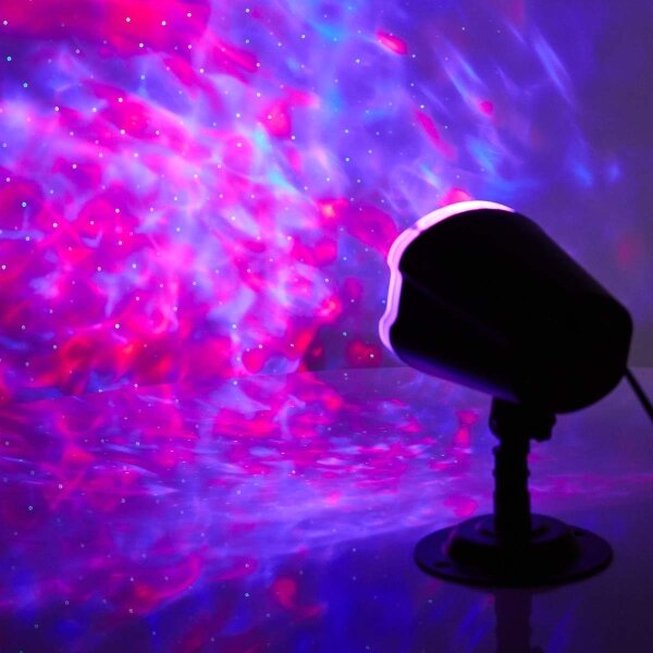 Nedis CLPR3 - Proiettore laser LED 6W/230V IP65 + telecomando