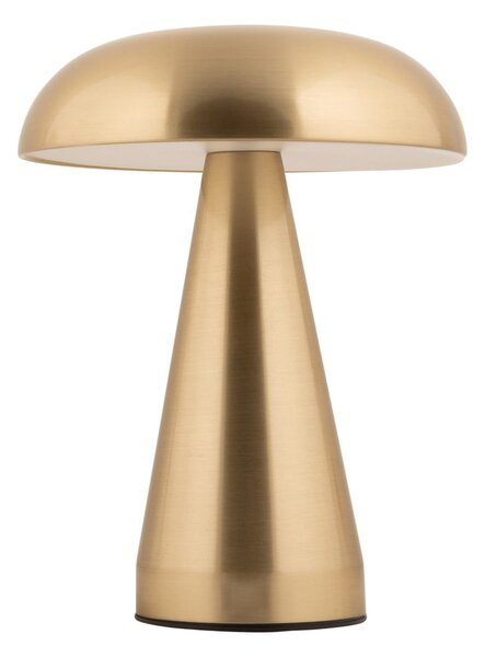 Lampada da tavolo a LED dimmerabile in oro con paralume in metallo (altezza 20,5 cm) Rachel - Leitmotiv