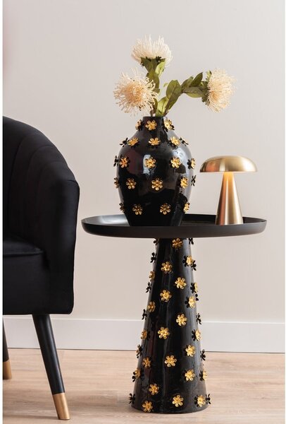 Lampada da tavolo a LED dimmerabile in oro con paralume in metallo (altezza 20,5 cm) Rachel - Leitmotiv