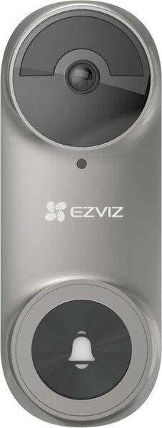 EZVIZ DB2 5PM PRO 3K Connected Video Doorbell - Battery Operated - Gray