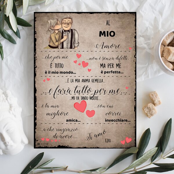 Quadretti personalizzati - Regalo per l'amore della vostra vita