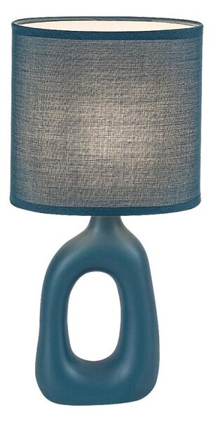 Rabalux 74072 - Lampada da tavolo SYLIRA 1xE14/40W/230V blu