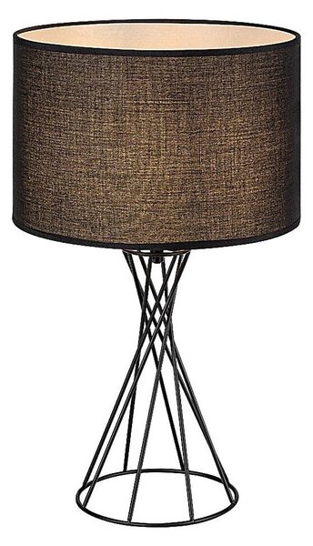 Rabalux 74082 - Lampada da tavolo NIVRA 1xE27/40W/230V nera