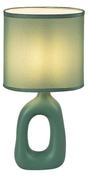 Rabalux 74071 - Lampada da tavolo SYLIRA 1xE14/40W/230V verde