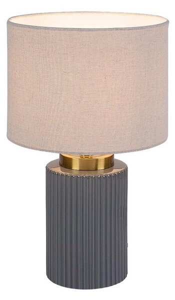 Rabalux 74045 - Lampada da tavolo GLOVY 1xE14/40W/230V grigia
