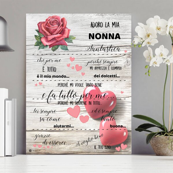 Un regalo di Natale o di compleanno per la nonna
