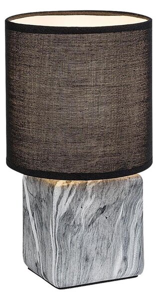 Rabalux 74068 - Lampada da tavolo NALISA 1xE14/40W/230V nero/effetto marmo