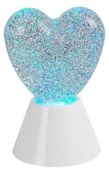 Rabalux 76040 - Lampada decorativa LED RGB SPARKLY LED/0,8W/3xAA a forma di cuore