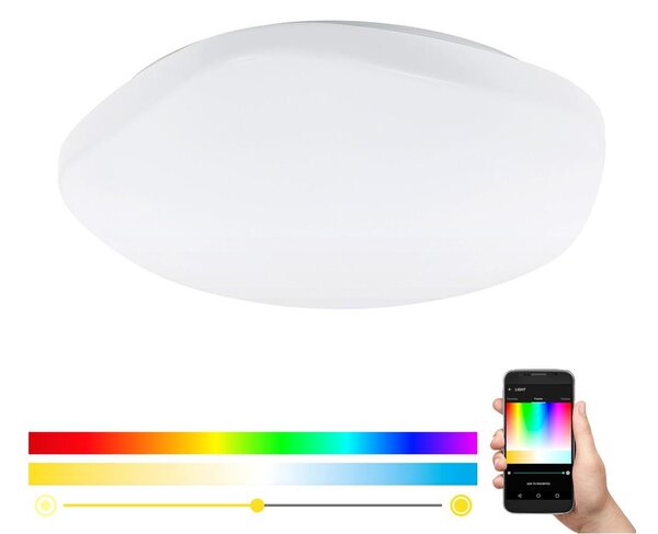 Eglo 33272 - Plafoniera dimmerabile RGBW TOTARI-C LED/34W/230V + +TC