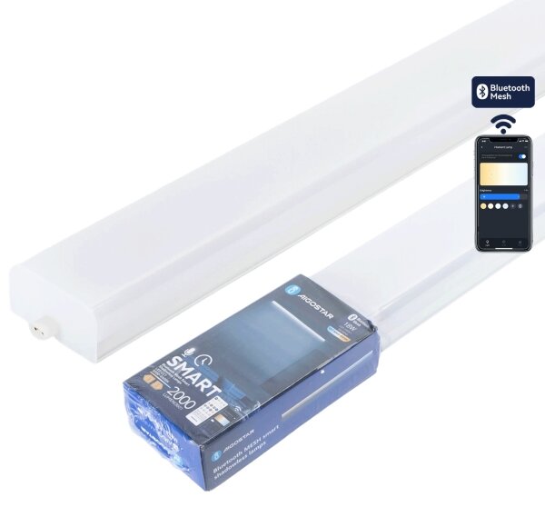 Aigostar - Plafoniera LED dimmerabile tipo fluorescente MESH LED/18W/230V 3000-6500K