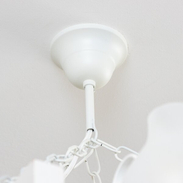 Brilagi - Lampadario a catena QUEEN 8xE14/40W/230V faggio/crema