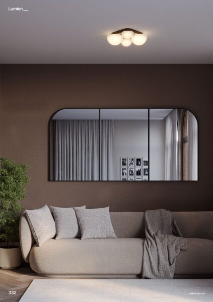 Redo 01-4332 - Plafoniera LED LUMIEN 4x LED/26W/230V 2700/3000K CRI90 dorata