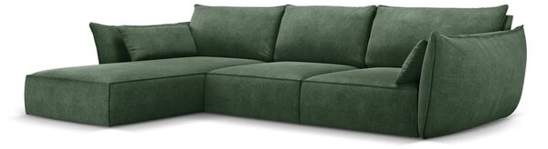 Divano angolare verde scuro (angolo sinistro) Vanda - Mazzini Sofas