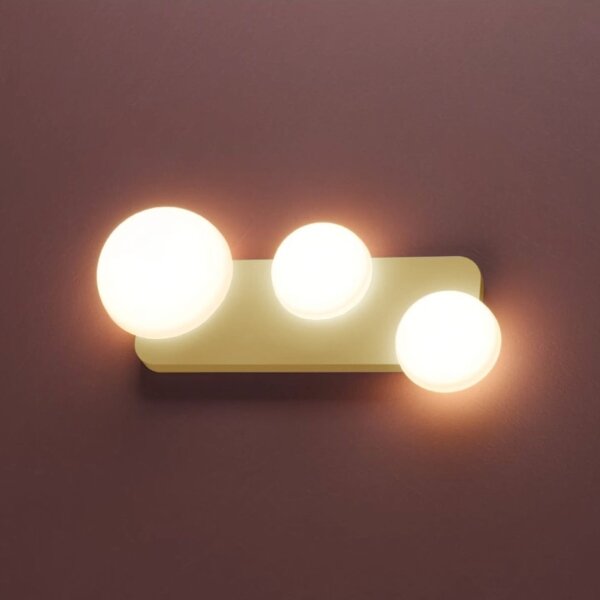 Redo 01-4329 - Lampada da parete LED LUMIEN 3xLED/18W/230V 2700/3000K dorata