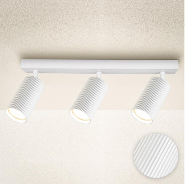 Brilagi - Faretto SELE MODERN 3xGU10/30W/230V bianco