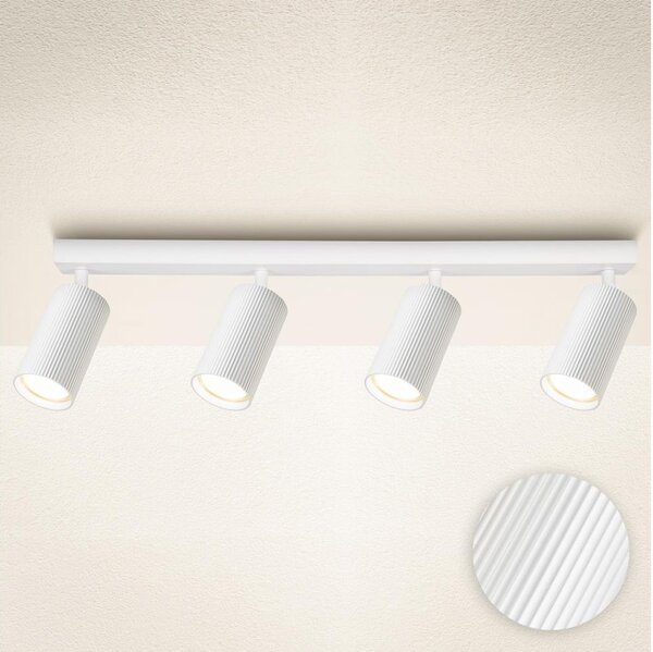 Brilagi - Faretto SELE MODERN 4xGU10/30W/230V bianco