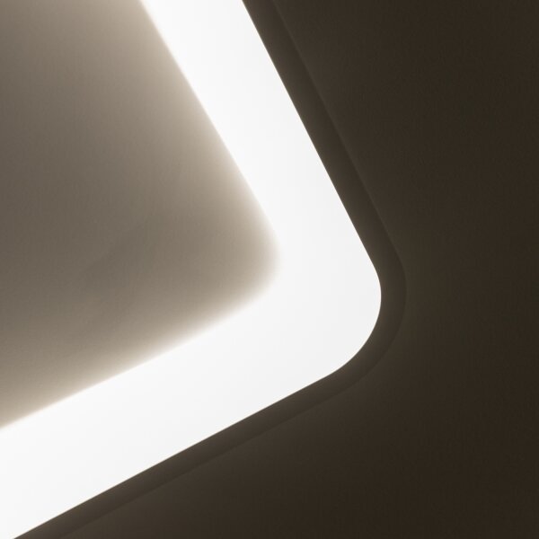 Brilagi - Plafoniera LED dimmerabile FALCON SLIM LED/50W/230V 50x50 cm bianca + telecomando