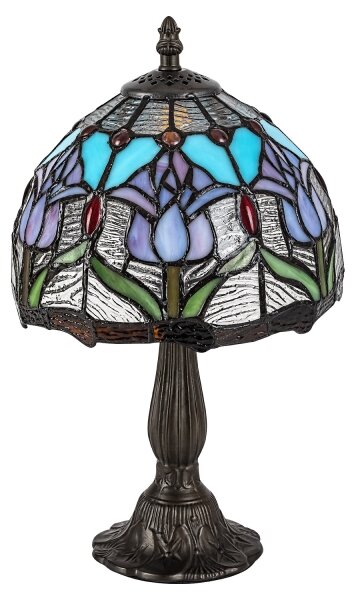 Brilagi - Lampada da tavolo in stile Tiffany LORAS 1xE14/40W/230V