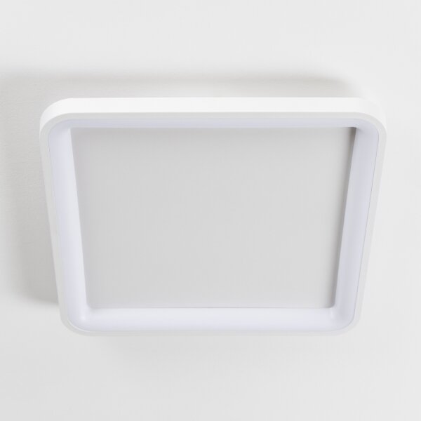 Brilagi - Plafoniera LED dimmerabile FALCON SLIM LED/50W/230V 50x50 cm bianca + telecomando