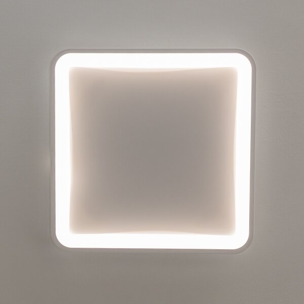 Brilagi - Plafoniera LED dimmerabile FALCON SLIM LED/50W/230V 50x50 cm bianca + telecomando