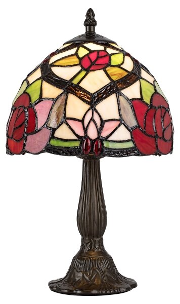Brilagi - Lampada da tavolo Tiffany in vetro colorato GARLAN 1xE14/40W/230V