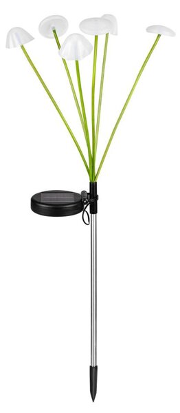 Lampada solare decorativa a LED con sensore 6xLED/1,2V 3000K 72 cm 600 mAh IP44
