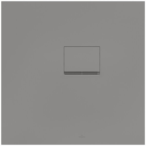 Villeroy & Boch Squaro Infinity Receveurs de douche, Quaryl, carré, installation dans le coin droit, à découper, 800x800x40mm, UDQ8080SQI1RV-3S, UDQ8080SQI1RV-3S