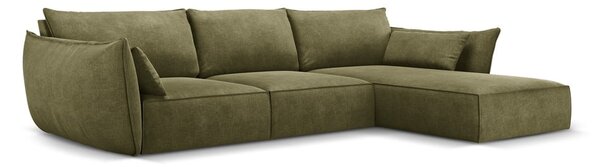 Divano angolare verde (angolo destro) Vanda - Mazzini Sofas