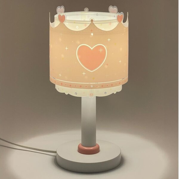 Dalber 61101N - Lampada LED per bambini LITTLE QUEEN 1xG4/4W/230V rosa