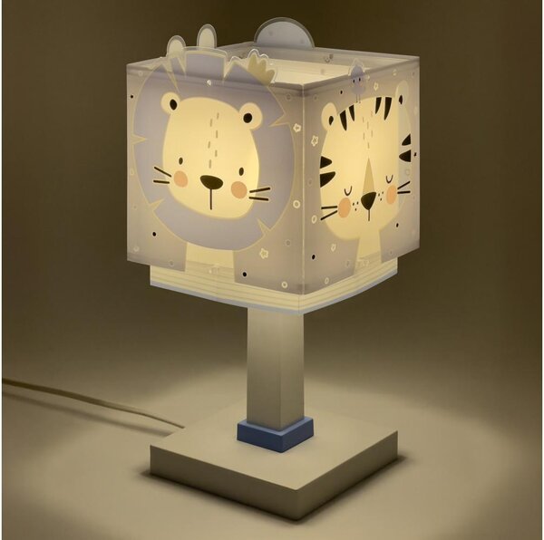 Dalber 63111NT - Lampada LED per bambini BABY JUNGLE 1xG4/4W/230V blu