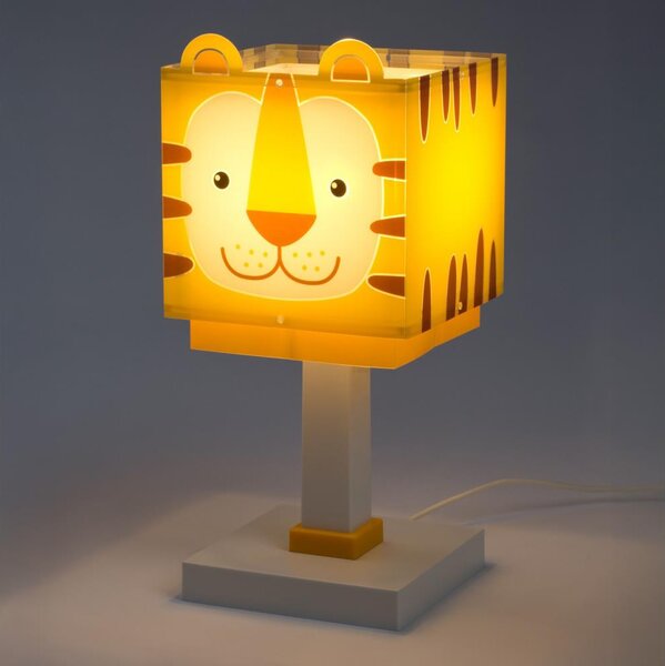 Dalber 64561N - Lampada LED per bambini LITTLE TIGGER 1xG4/4W/230V arancione