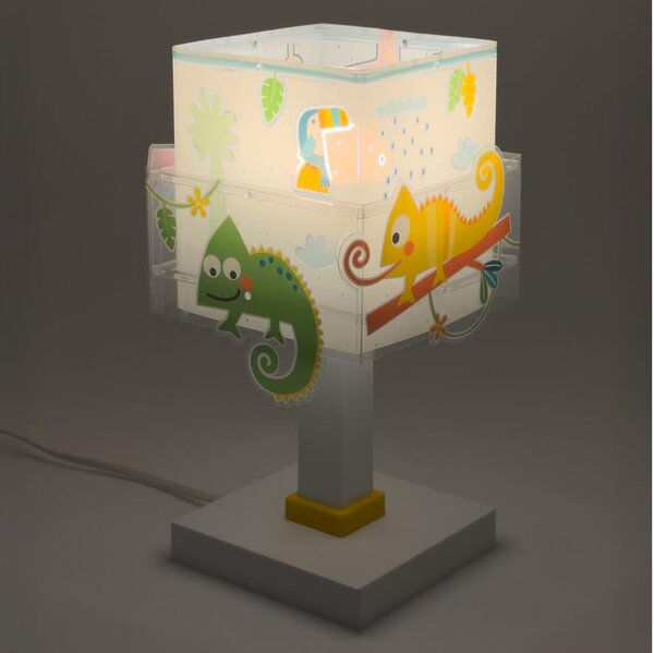 Dalber 63311N - Lampada da comodino LED per bambini HAPPY JUNGLE 1xG4/4W/230V multicolore