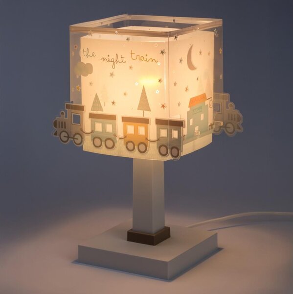 Dalber 63531N - Lampada da comodino LED per bambini TRAIN 1xG4/4W/230V, multicolore