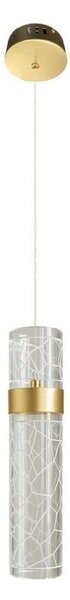 Lampadario LED su cavo LAGOS LED/8W/230V oro