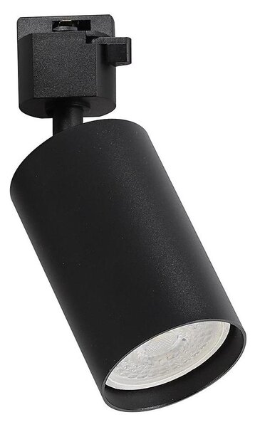 Faretto per sistema a binario monofase TIGER 1xGU10/10W/230V, nero