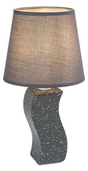 Rabalux 74073 - Lampada da tavolo DAYAMI 1xE14/40W/230V grigia