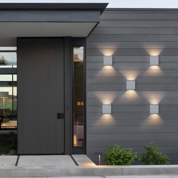 Immax 08521L - Applique LED da esterno LUXLINE 6W/230V 3000K IP54 bianco