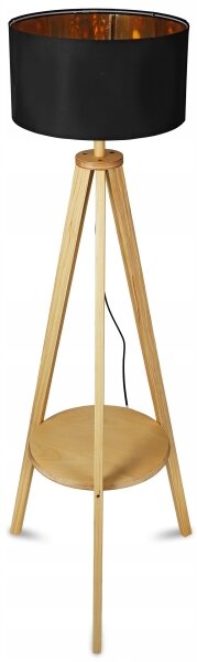 Lampada da terra 1xE27/40W/230V nera