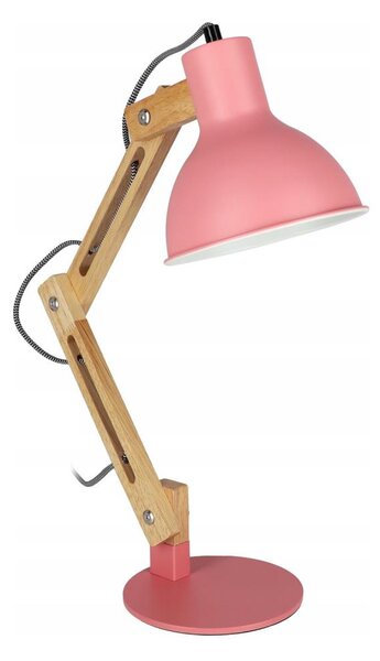 Lampada da tavolo 1xE27/40W/230V rosa