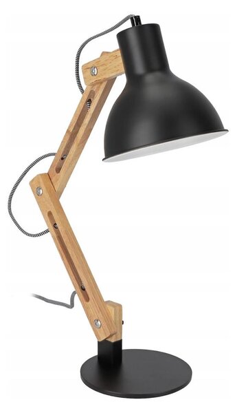 Lampada da tavolo 1xE27/40W/230V nera
