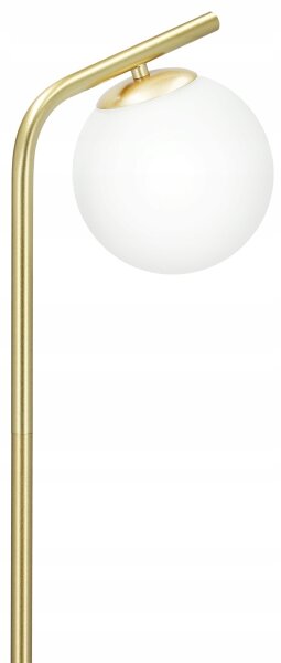 Lampada da terra 1xE27/40W/230V oro/bianco